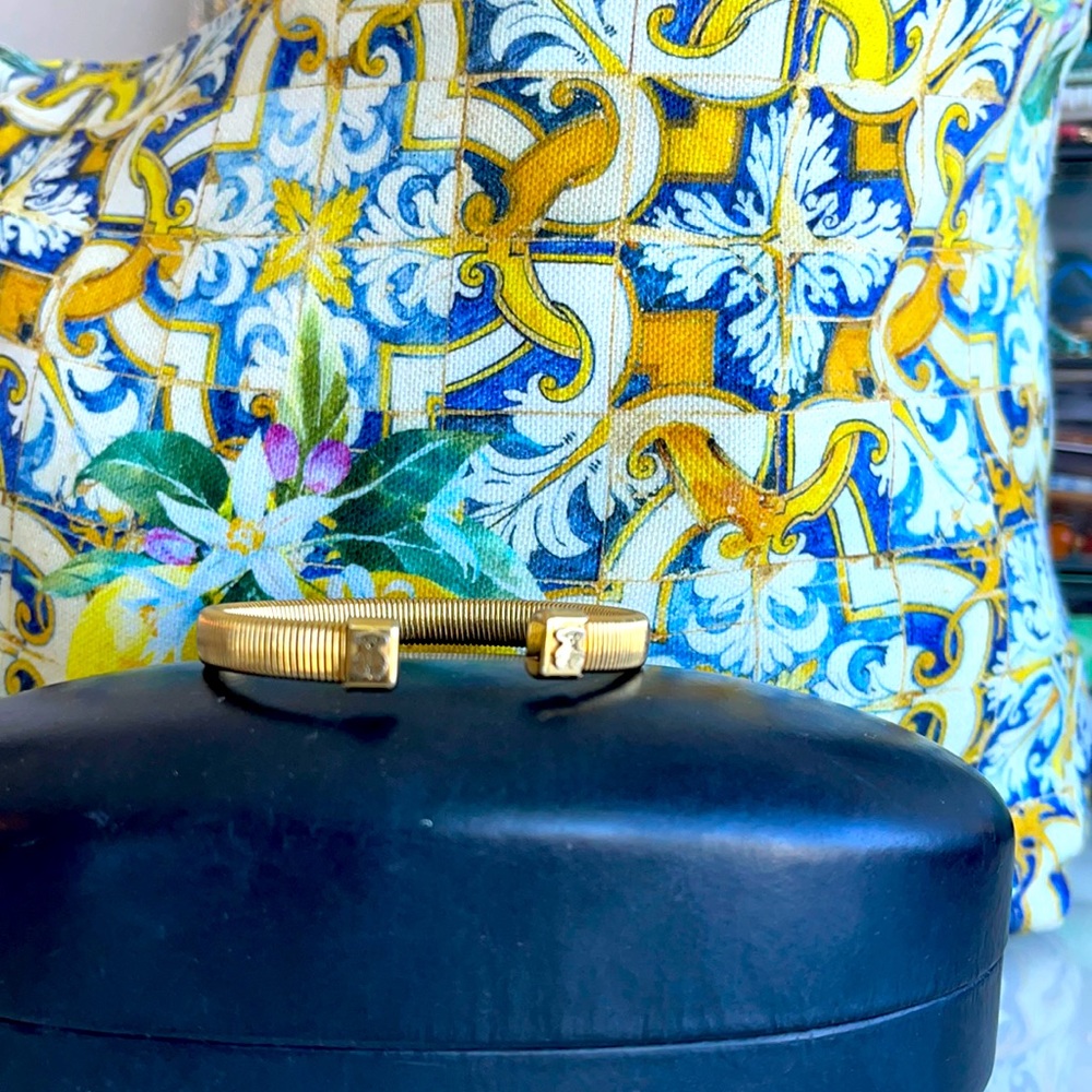 Tous Bear Gold Plated Bangle Bracelet